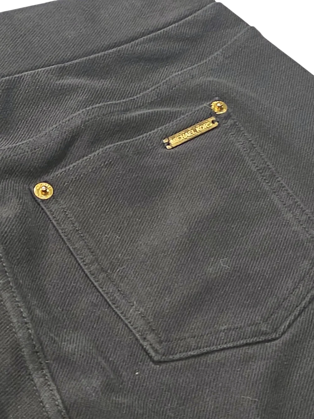 MICHAEL Michael Kors Black Stretch Leggings Size Medium (M) D200
